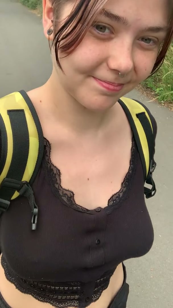 Your friendly neighborhood braless girl