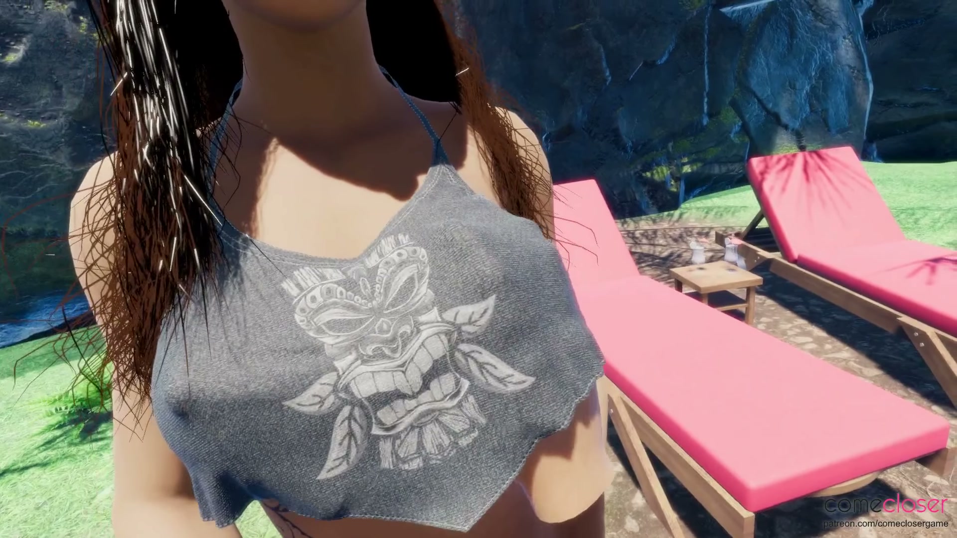 A cutting-edge cloth simulation, only for the pleasure