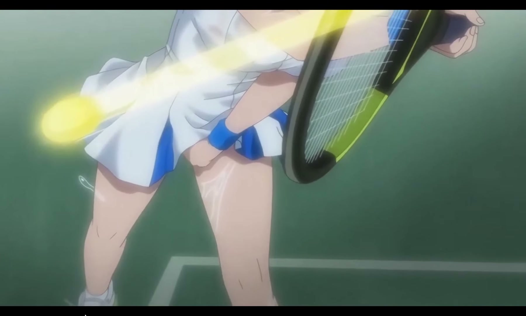 Special tennis training aids