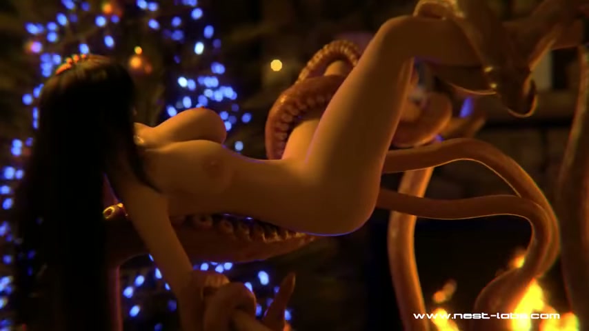 Tifa Christmas Tentacles