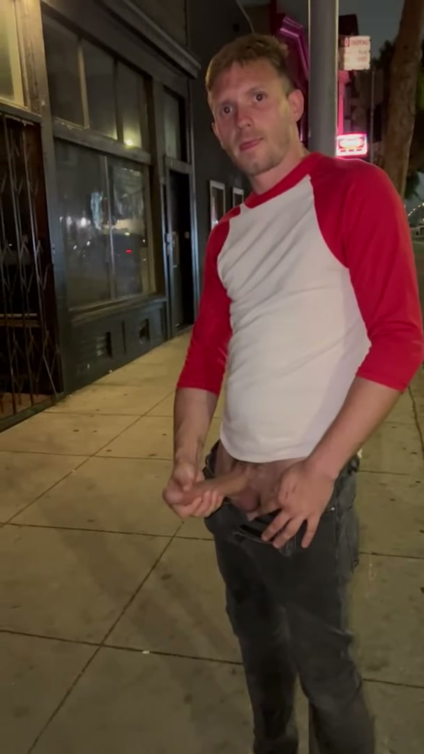 How about whipping your cock out in public?