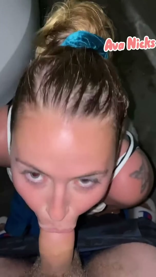You gonna stop and stare or offer your load next if you saw me sucking dick in public?
