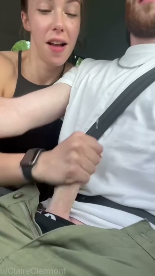 Amateur Handjob by clairexclermont I love car handies