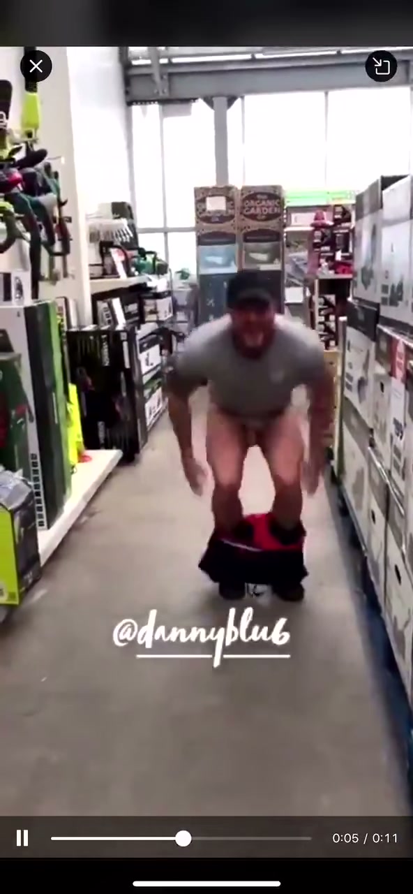 Visiting the DIY store...
